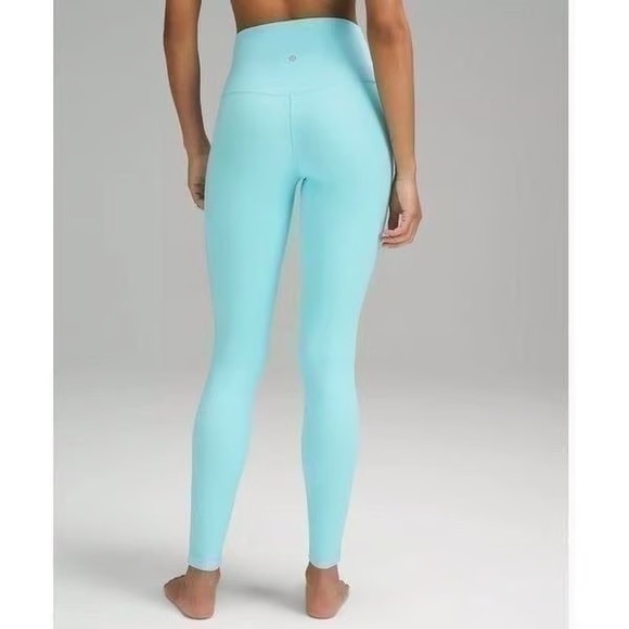 Lululemon Align High-Rise Pant Legging 28" in Cyan Blue, SZ 4 - Picture 2 of 7